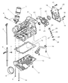 Chrysler PT Cruiser Crankshaft Timing Gear Diagram - 4777694AA