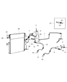 Ram 4500 A/C Hose Diagram - 68140653AC