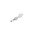 Dodge Dakota Axle Shaft Diagram - 52114333AA