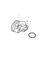 Jeep Wrangler Throttle Body Diagram - 4593858AA