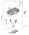 Jeep Gladiator Cylinder Head Diagram - 68293289AB