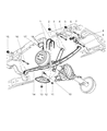 Dodge Durango Leaf Spring Shackle Diagram - 52039315AB