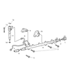 Dodge Sprinter 2500 Fuel Injector Diagram - 5137297AB