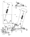 Dodge Viper Steering Knuckle Diagram - 5290031AF