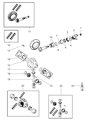 Jeep Liberty Transfer Case Shim Diagram - 5066533AA