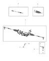 Ram Rack And Pinion Diagram - 68256617AD