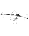 Jeep Drag Link Diagram - 68040224AA