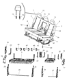 Dodge Ram 2500 Armrest Diagram - 1FM471J3AA