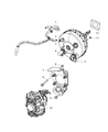 Chrysler Aspen Brake Booster Diagram - 68046478AA