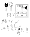 Dodge Caravan Transmitter Diagram - 5134965AA