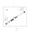 2015 Chrysler 300 Drive Shaft Diagram - 68261528AA