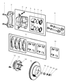 Jeep Brake Bleeder Screw Diagram - 5093189AA