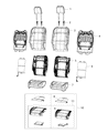 Jeep Gladiator Seat Heater Diagram - 68294071AD