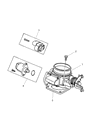 1997 Jeep Wrangler Throttle Body Diagram - 4856107
