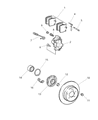 Chrysler Crossfire Wheel Hub Diagram - 5140608AB