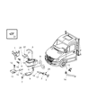 2008 Dodge Sprinter 2500 Muffler Diagram - 68012851AA