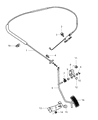 Chrysler Sebring Accelerator Cable Diagram - MR297586
