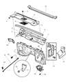Jeep Wrangler Battery Tray Diagram - 55174782AC