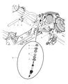 Dodge Sway Bar Bushing Diagram - 52013779AA