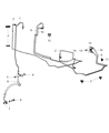 Jeep Wrangler Brake Line Diagram - 52129120AD