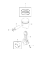Ram Piston Ring Set Diagram - 68133309AA