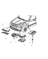 Jeep Grand Cherokee Engine Control Module Diagram - 5150500AA