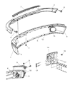 2008 Dodge Ram 5500 Bumper Diagram - 55277370AA