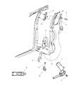 2005 Dodge Caravan Seat Belt Diagram - WP151J3AF
