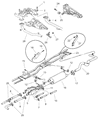 Dodge Ram 2500 Tail Pipe Diagram - 52020014