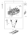 Ram Valve Stem Seal Diagram - 5184168AB