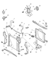 Dodge Sprinter 3500 Engine Cooling Fan Diagram - 5103912AA