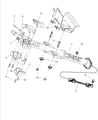 Dodge Viper Steering Column Diagram - 4874334AB