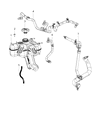 Dodge Durango Coolant Reservoir Diagram - 5165708AA