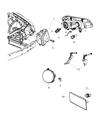 2011 Chrysler 300 Headlight Diagram - 5182335AD