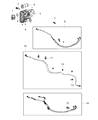 Dodge Dart Vapor Pressure Sensor Diagram - 4861961AB
