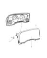 Jeep Compass Speedometer Diagram - 68080407AD