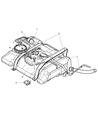 Chrysler Prowler Fuel Filter Diagram - 4897416AB