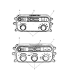 Dodge Durango A/C Switch Diagram - 55055904AA
