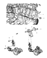 Ram Engine Mount Diagram - 68044126AC