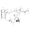 Jeep A/C Hose Diagram - 55038050AD