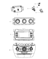 Ram C/V A/C Switch Diagram - 55111313AB