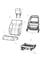 2012 Jeep Liberty Seat Heater Diagram - 68155247AA