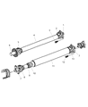 Jeep Driveshaft Yokes Diagram - 5103210AA
