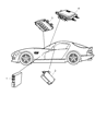 Dodge Body Control Module Diagram - 5029670AM
