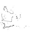 Dodge Power Steering Hose Diagram - 4862304AA