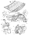 Chrysler Washer Reservoir Diagram - 5102248AA