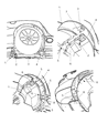 2008 Dodge Viper Wheelhouse Diagram - 4865648AD