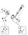 Chrysler Aspen Differential Bearing Diagram - 5106071AA