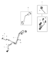 Dodge Journey Fuel Filler Neck Diagram - 68146401AB