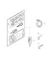 Ram ProMaster City Car Key Diagram - 68334510AA